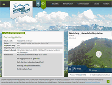 Tablet Screenshot of hoernerbahn.de